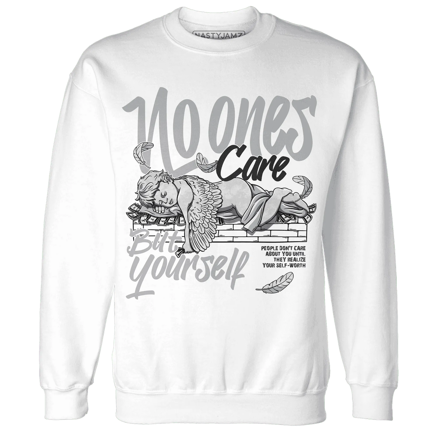 Wolf-Grey-1s-Sweatshirt-Match-No-Ones-Care