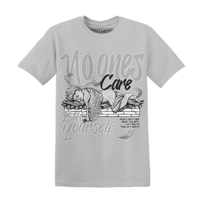 Wolf-Grey-1s-T-Shirt-Match-No-Ones-Care