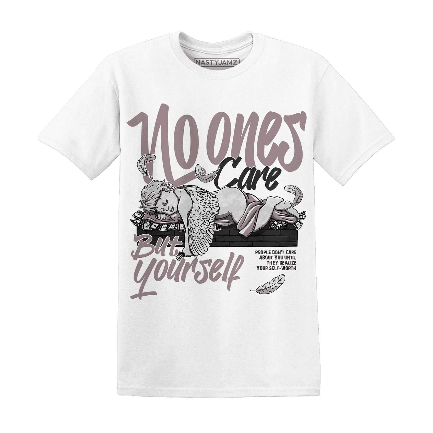 Black-Violet-Ore-3s-NastyJamz-T-Shirt-Match-No-Ones-Care