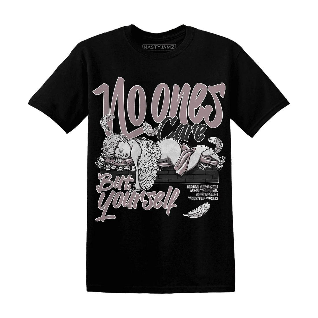 Black-Violet-Ore-3s-NastyJamz-T-Shirt-Match-No-Ones-Care