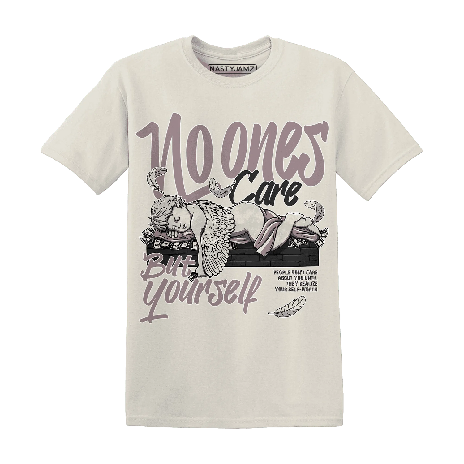 Black-Violet-Ore-3s-NastyJamz-T-Shirt-Match-No-Ones-Care