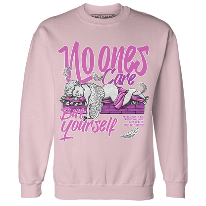GS Hyper Violet 4s Sweatshirt Match No Ones Care - NastyJamz