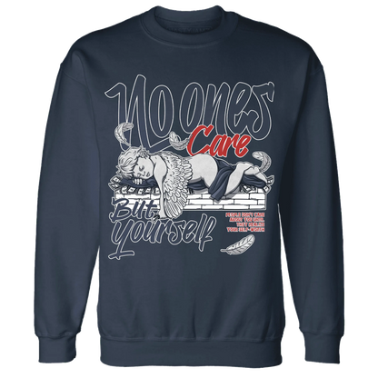 White-Navy-6s-Sweatshirt-Match-No-Ones-Care