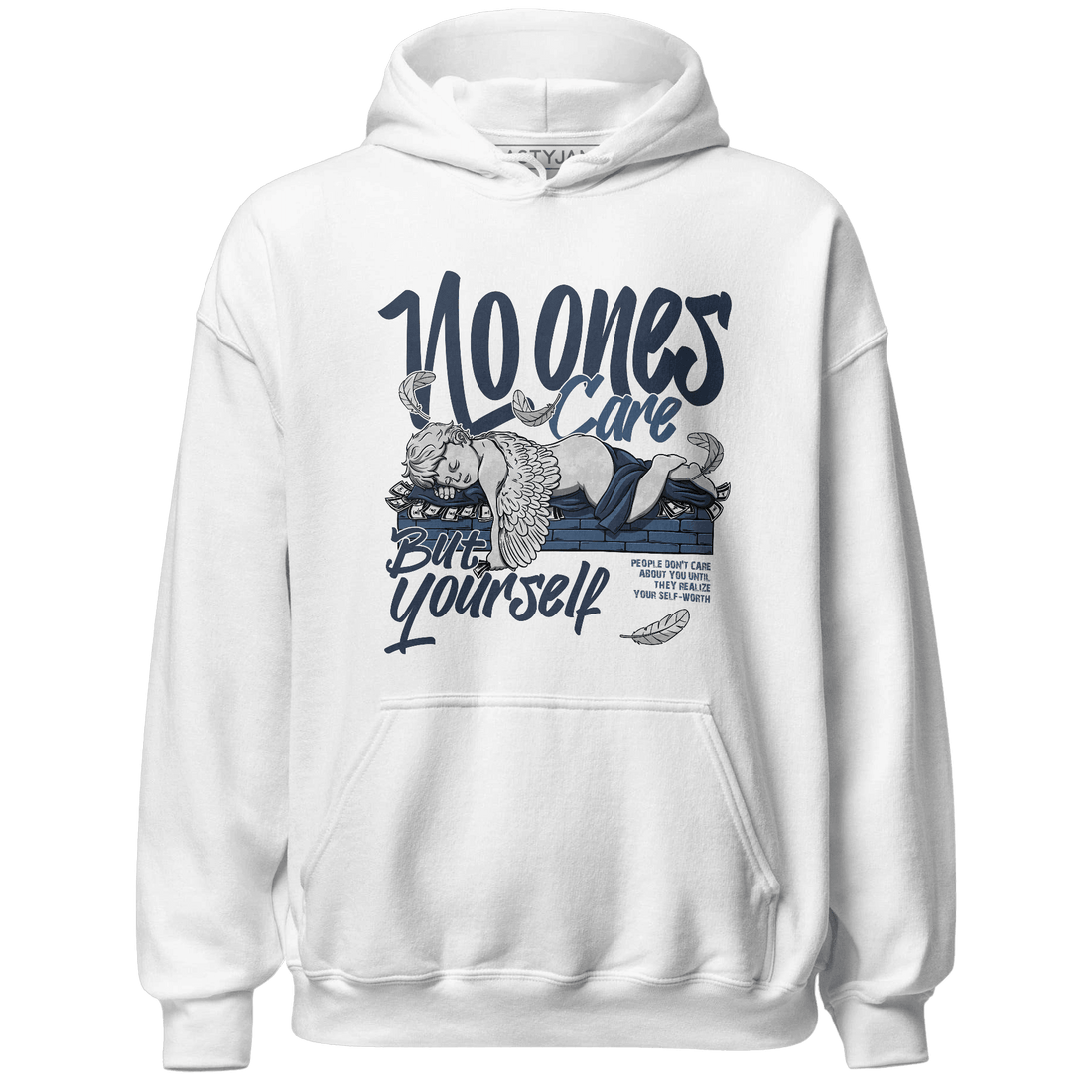 AM 1 86 Jackie RBS Hoodie Match No Ones Care - NastyJamz