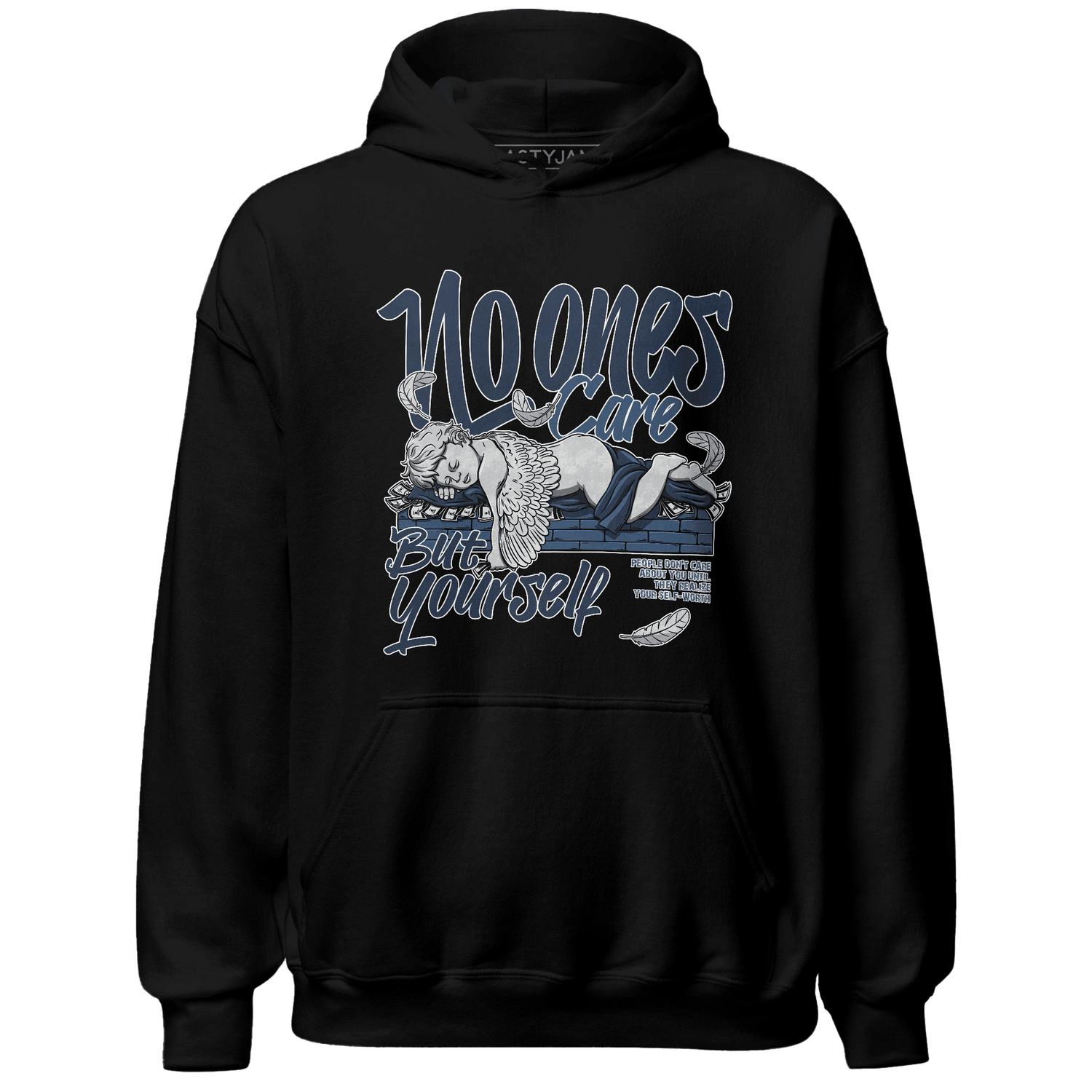 AM 1 86 Jackie RBS Hoodie Match No Ones Care - NastyJamz