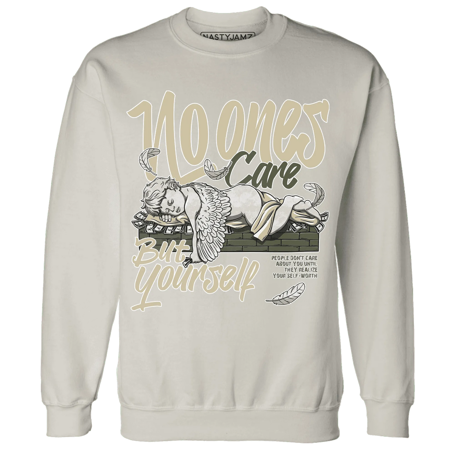 AM-1-Essential-Premium-Sweatshirt-Match-No-Ones-Care