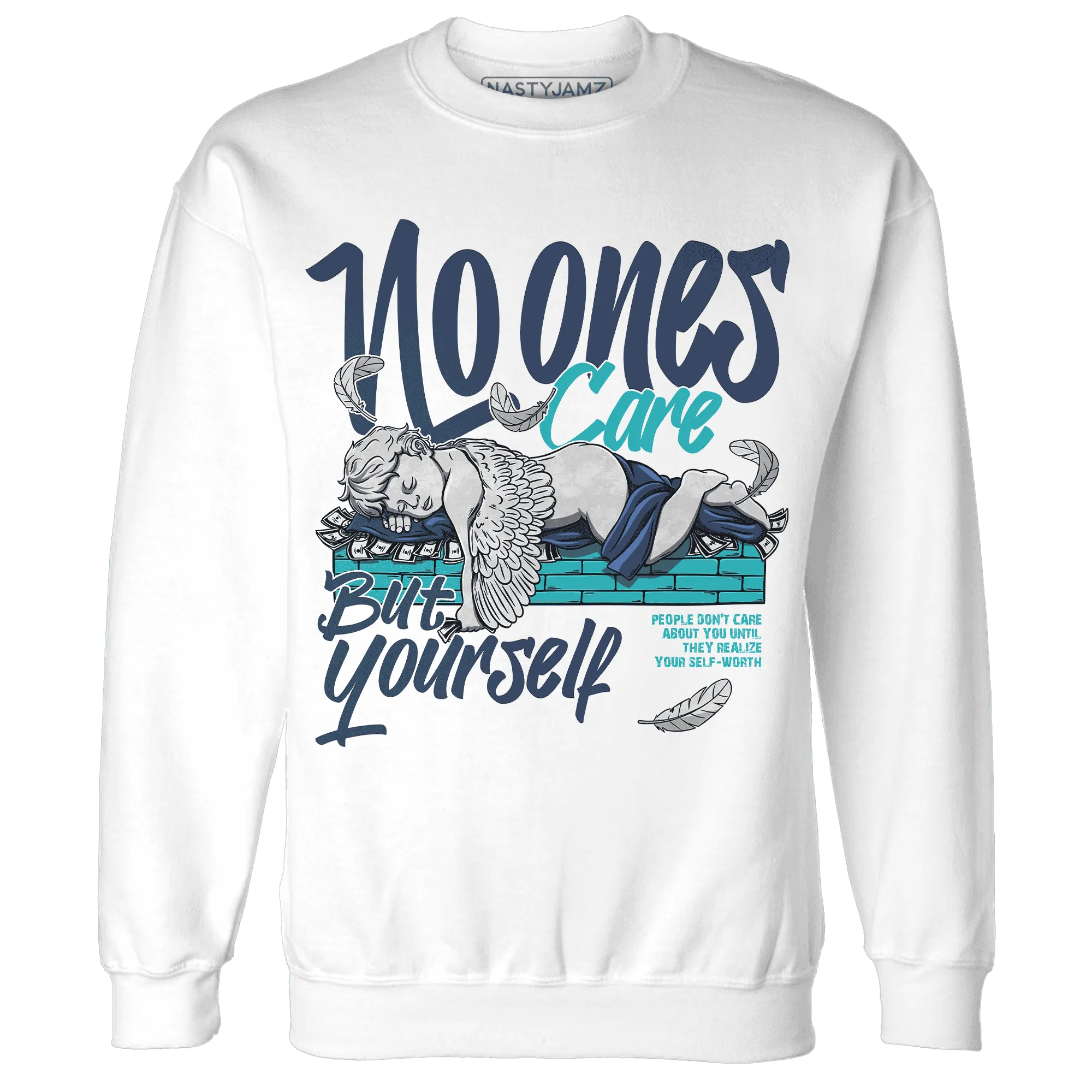 AM-Plus-Drift-Midnight-Navy-Total-Orange-Dusty-Cactus-NastyJamz-Sweatshirt-Match-No-Ones-Care