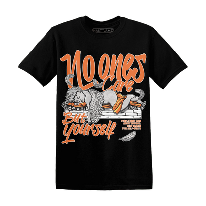 AM-TW-White-Orange-NastyJamz-T-Shirt-Match-No-Ones-Care