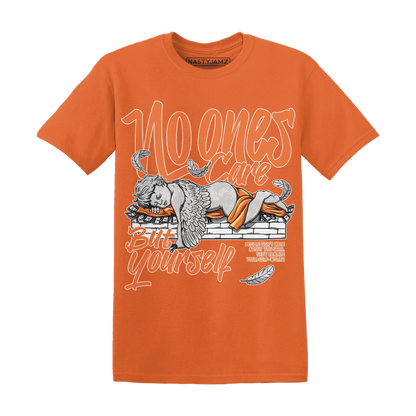 AM-TW-White-Orange-NastyJamz-T-Shirt-Match-No-Ones-Care