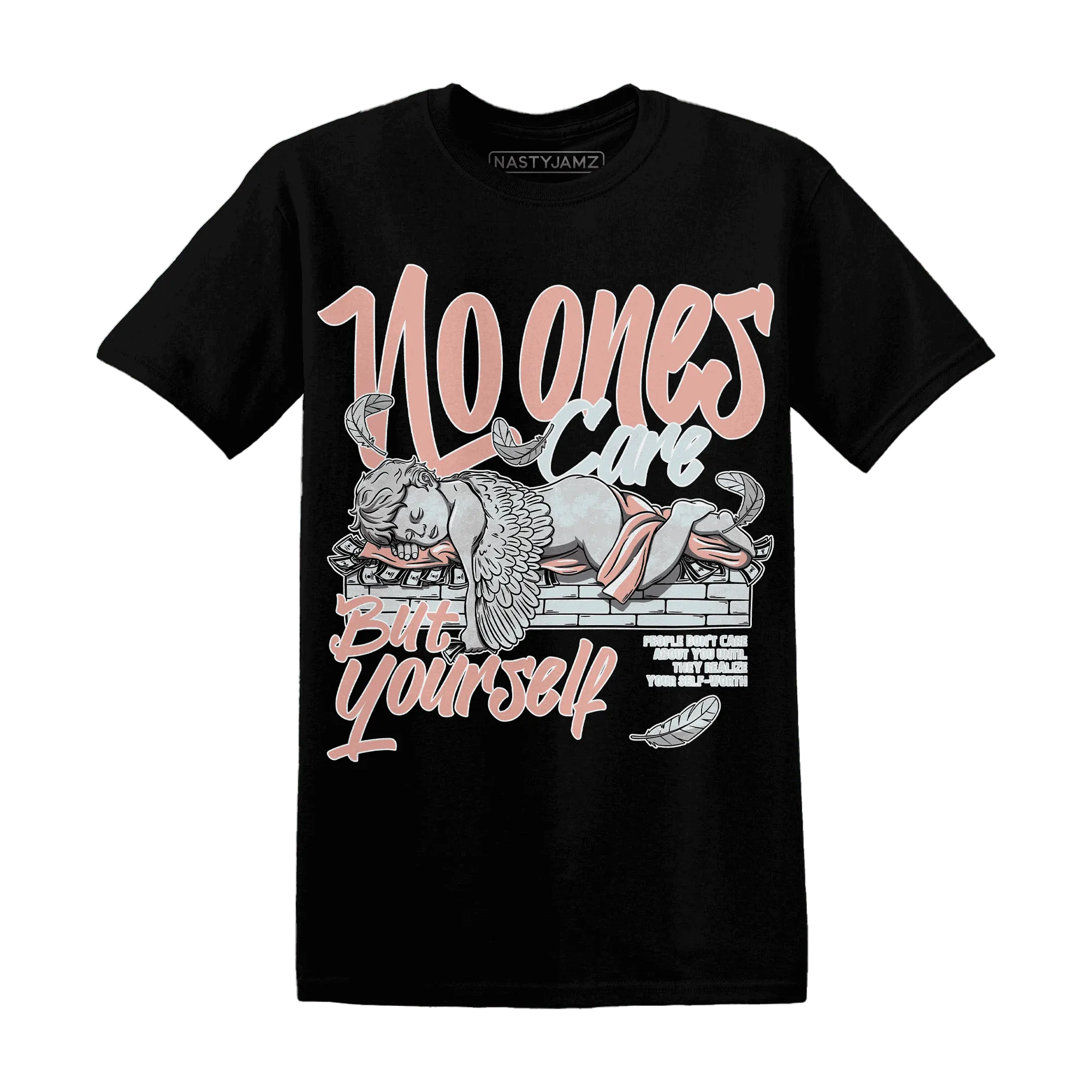 Dunk-Low-Glacier-Blue-Arctic-Orange-T-Shirt-Match-No-Ones-Care