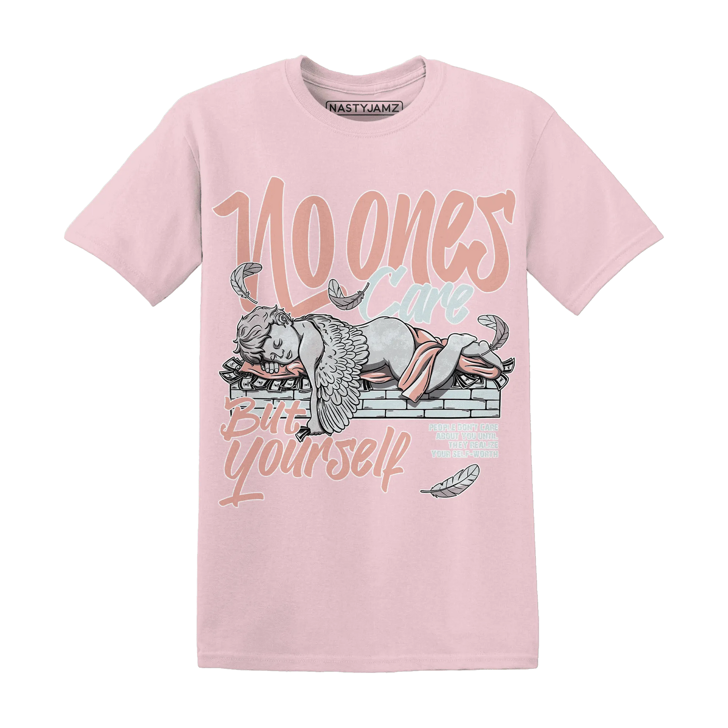 Dunk-Low-Glacier-Blue-Arctic-Orange-T-Shirt-Match-No-Ones-Care