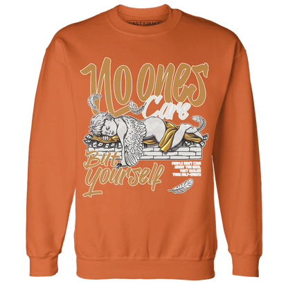 Dunk-Low-Retro-Wheat-Orange-Sweatshirt-Match-No-Ones-Care