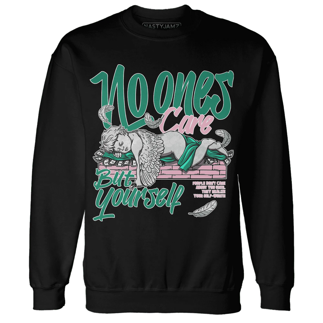 Dunk-Pink-Malachite-Medium-Soft-Low-Sail-NastyJamz-Sweatshirt-Match-No-Ones-Care