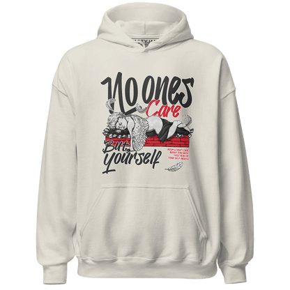 Jumman Jack University Red Hoodie Match No Ones Care - NastyJamz