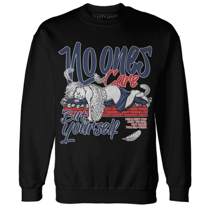 VaporMax-Air-Plus-Midnight-Navy-Gold-Black-NastyJamz-Sweatshirt-Match-No-Ones-Care