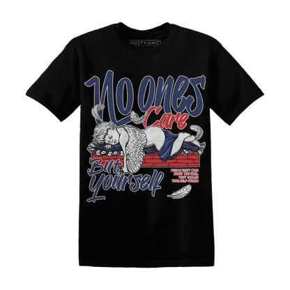 VaporMax-Air-Plus-Midnight-Navy-Gold-Black-NastyJamz-T-Shirt-Match-No-Ones-Care