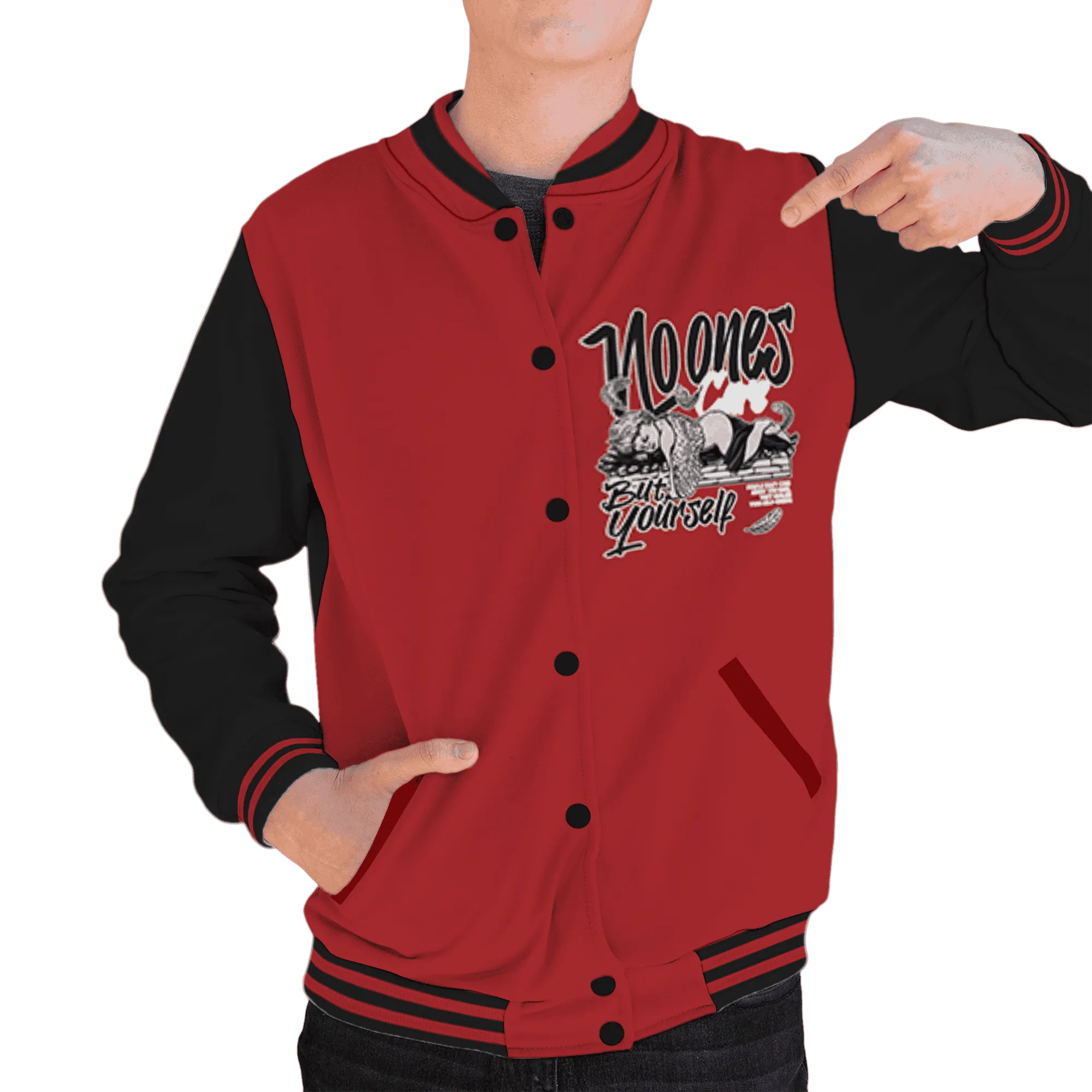 Black-Toe-Reimagined-Red-White-1s-NastyJamz-Varsity-Match-No-Ones-Care