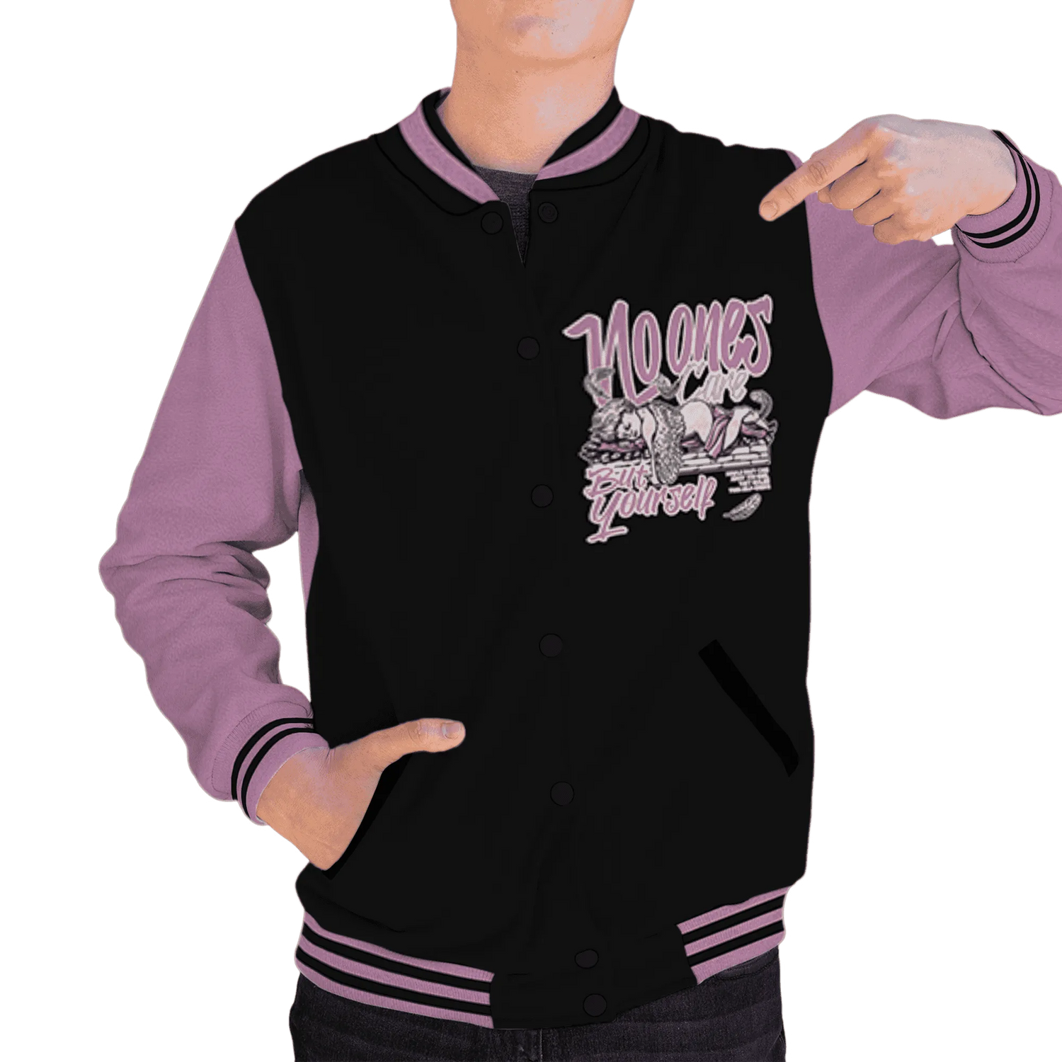 Orchid-Neutral-Grey-Black-White-4s-NastyJamz-Varsity-Match-No-Ones-Care