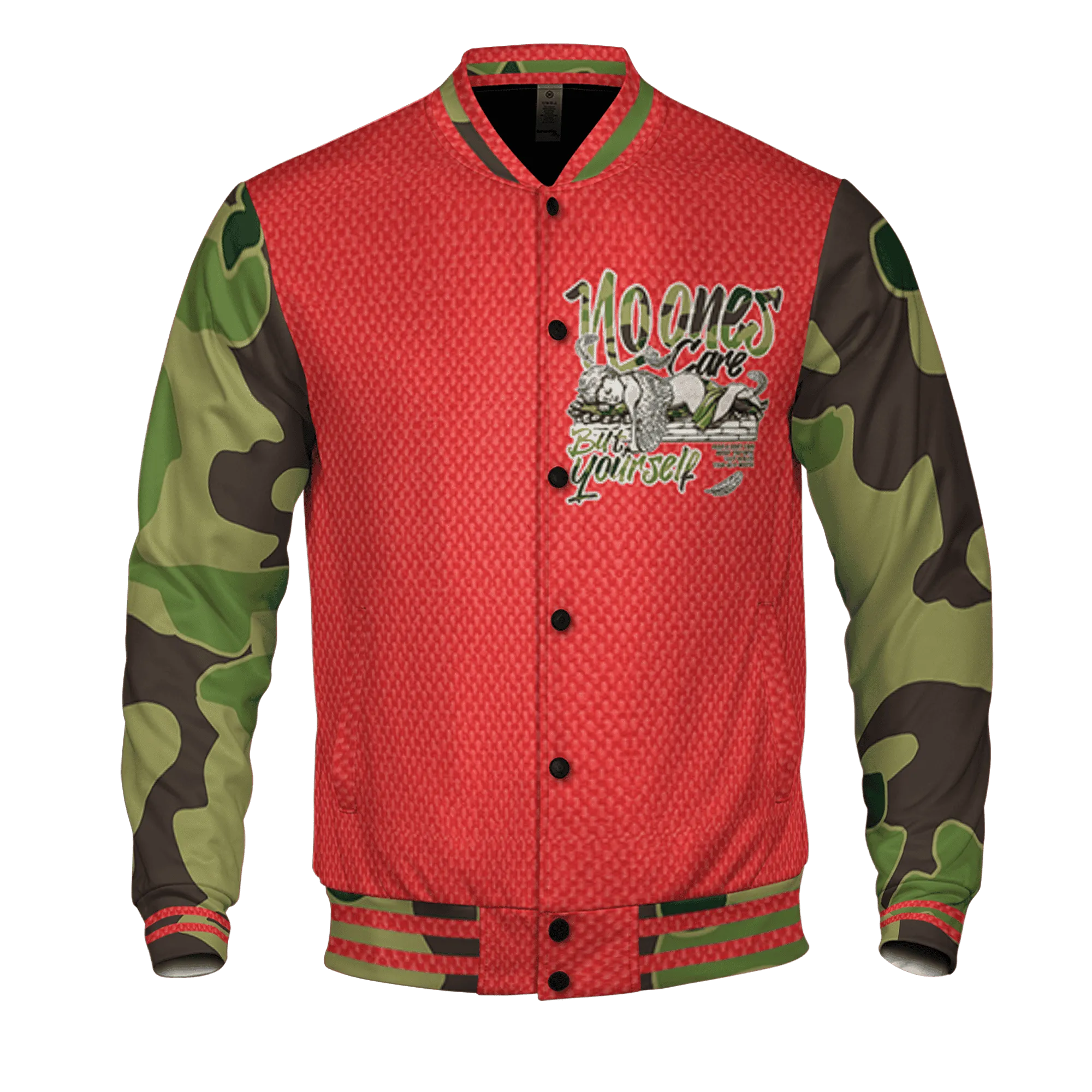 AM-90-Dark-Sage-Solar-Red-NastyJamz-Varsity-Match-No-Ones-Care