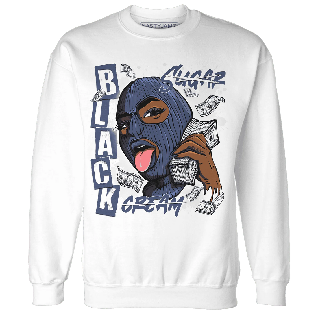 Low-Diffused-Blue-11s-Sweatshirt-Match-No-Sugar-No-Cream