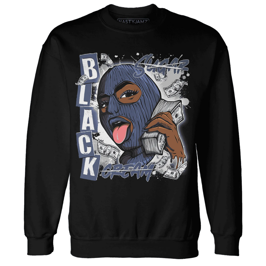 Low-Diffused-Blue-11s-Sweatshirt-Match-No-Sugar-No-Cream