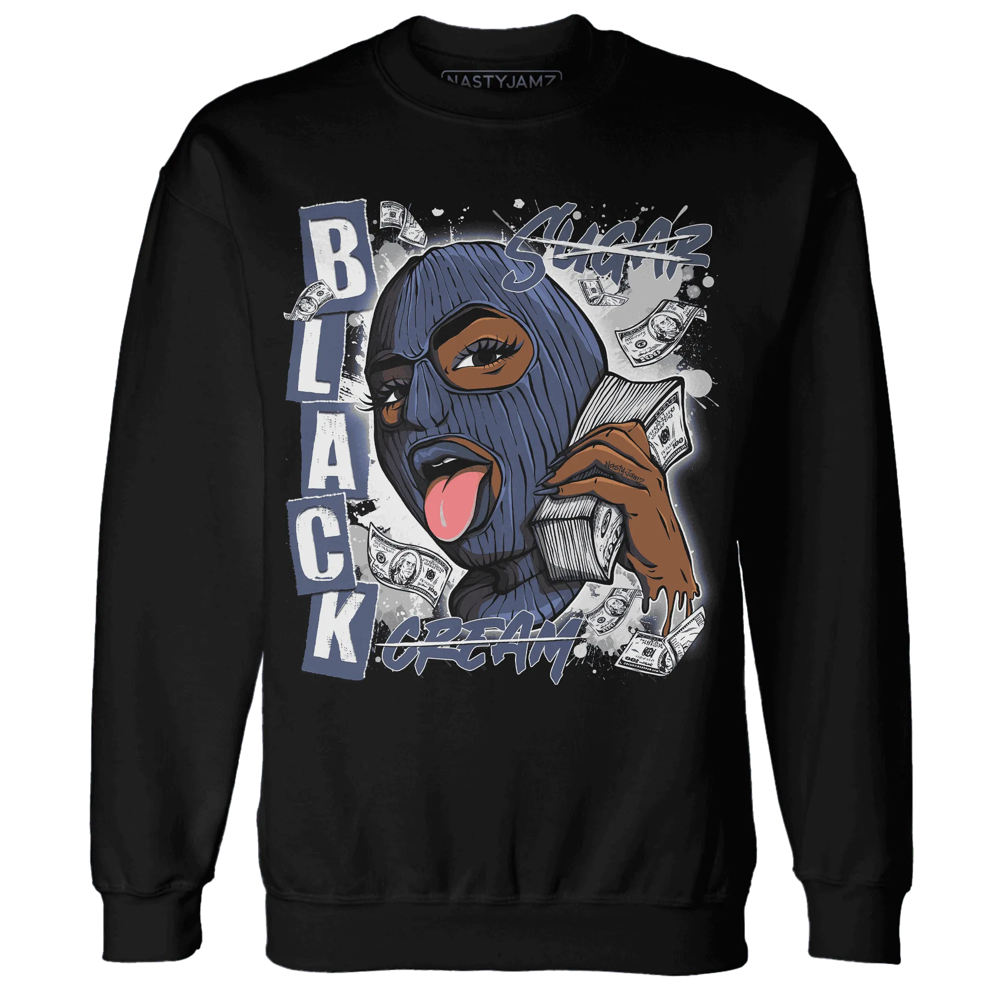 Low-Diffused-Blue-11s-Sweatshirt-Match-No-Sugar-No-Cream