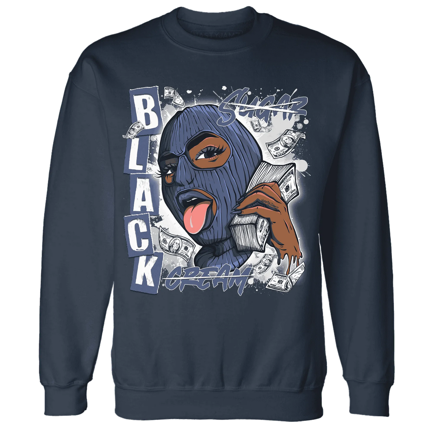Low-Diffused-Blue-11s-Sweatshirt-Match-No-Sugar-No-Cream