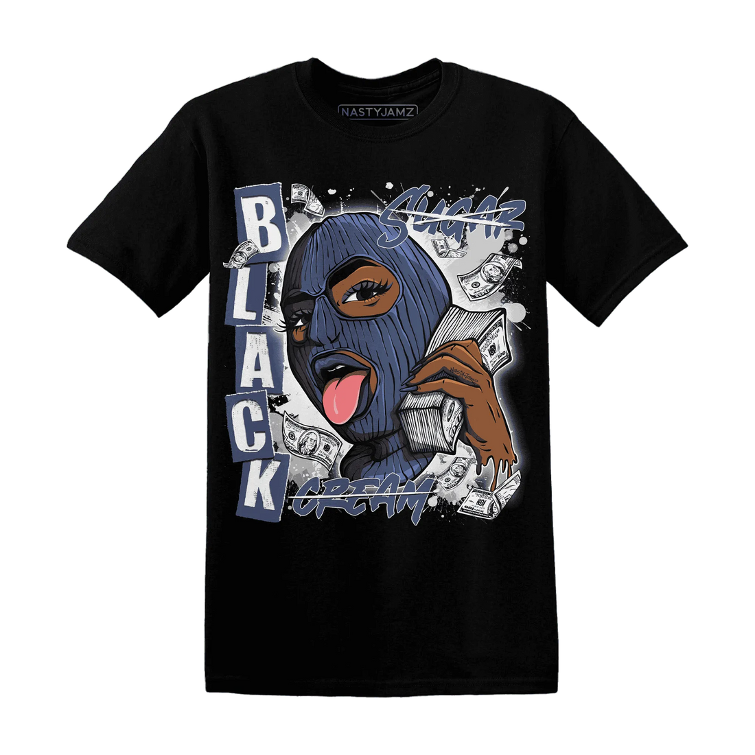 Low-Diffused-Blue-11s-T-Shirt-Match-No-Sugar-No-Cream