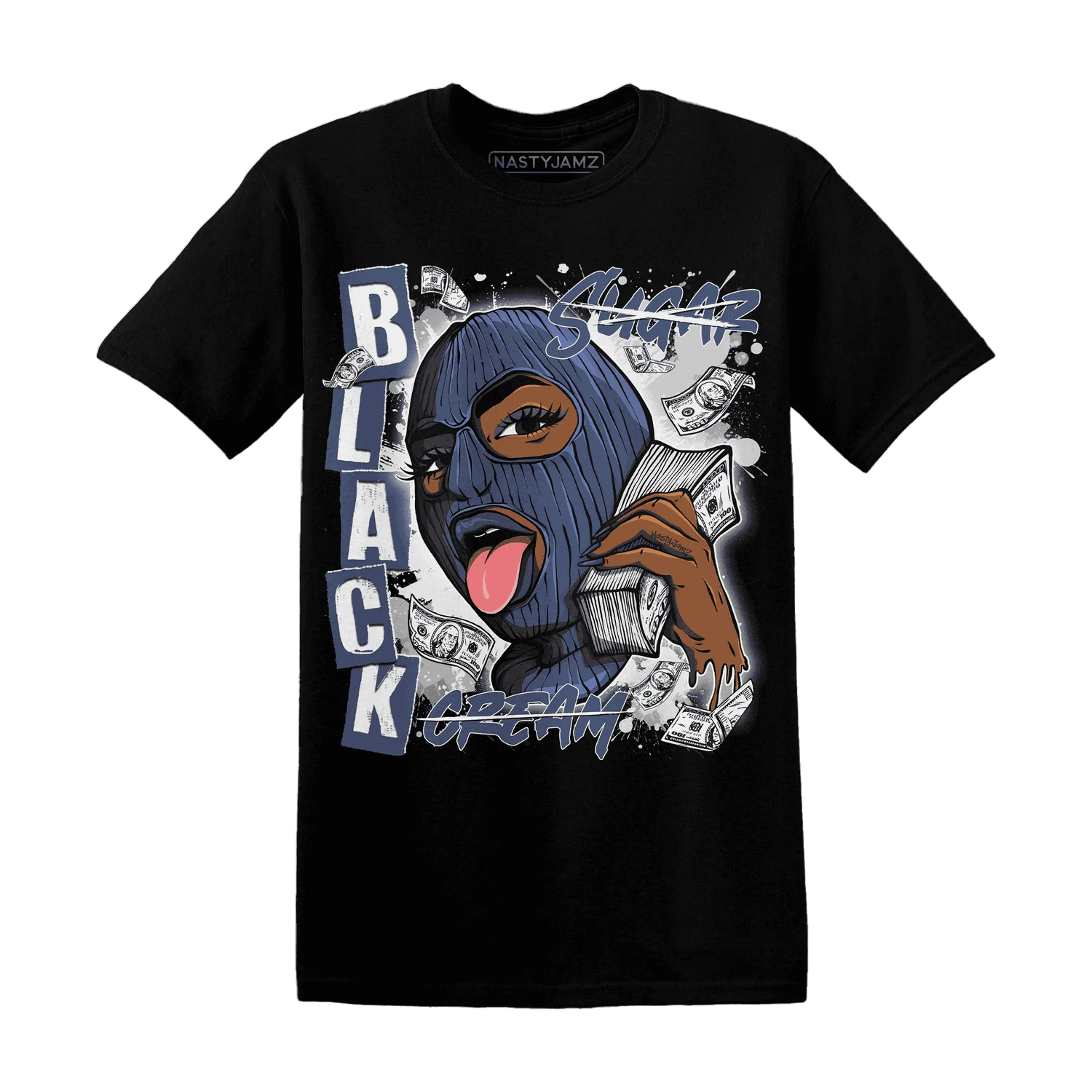 Low-Diffused-Blue-11s-T-Shirt-Match-No-Sugar-No-Cream