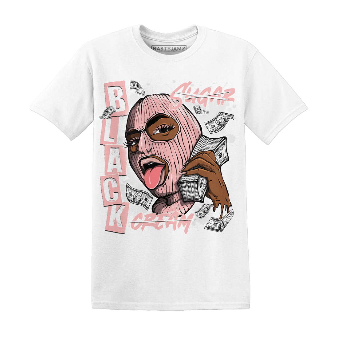 Low Legend Pink 11s T Shirt Match No Sugar No Cream - NastyJamz