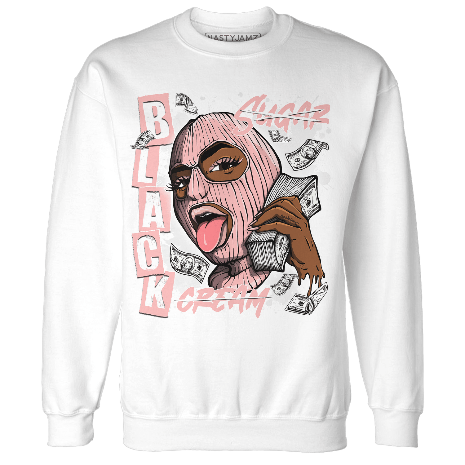 Low Legend Pink 11s Sweatshirt Match No Sugar No Cream - NastyJamz