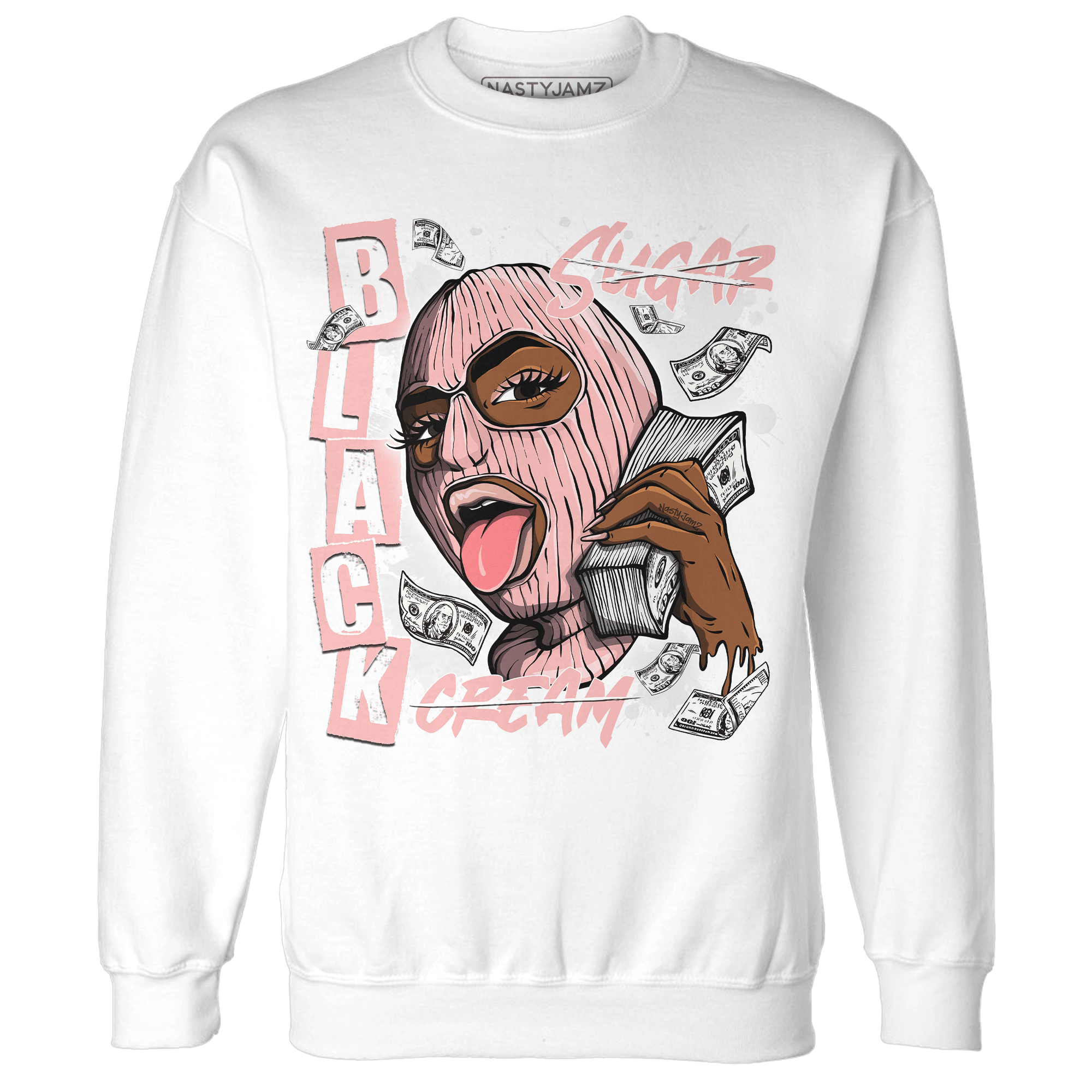 Low Legend Pink 11s Sweatshirt Match No Sugar No Cream - NastyJamz