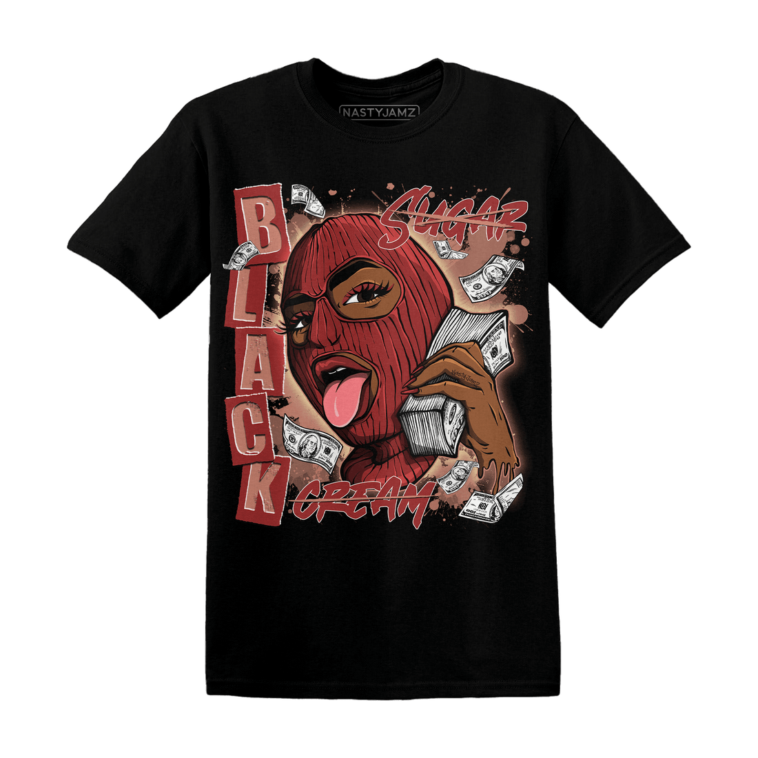 Dune Red 13s T Shirt Match No Sugar No Cream - NastyJamz