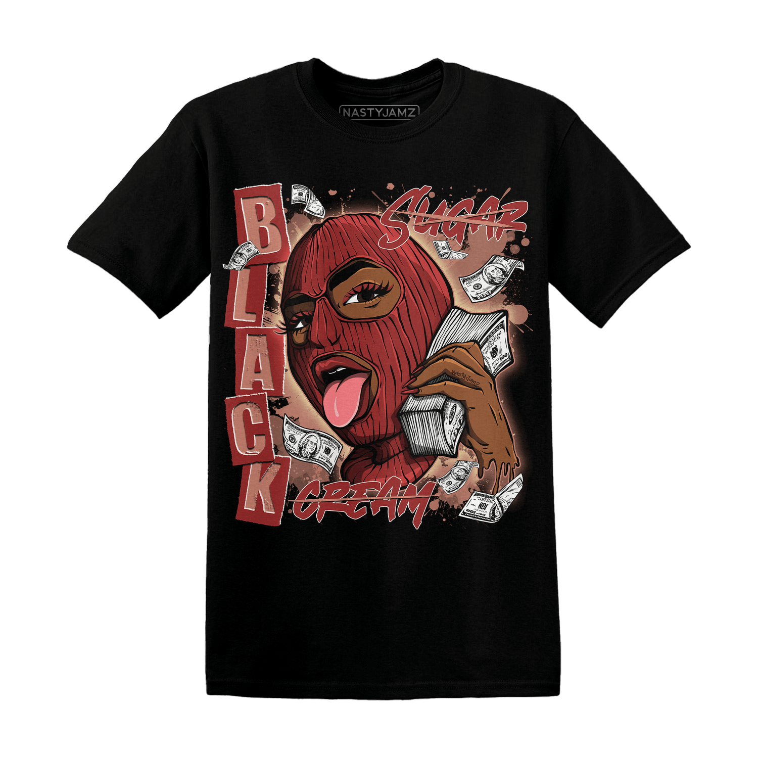Dune Red 13s T Shirt Match No Sugar No Cream - NastyJamz