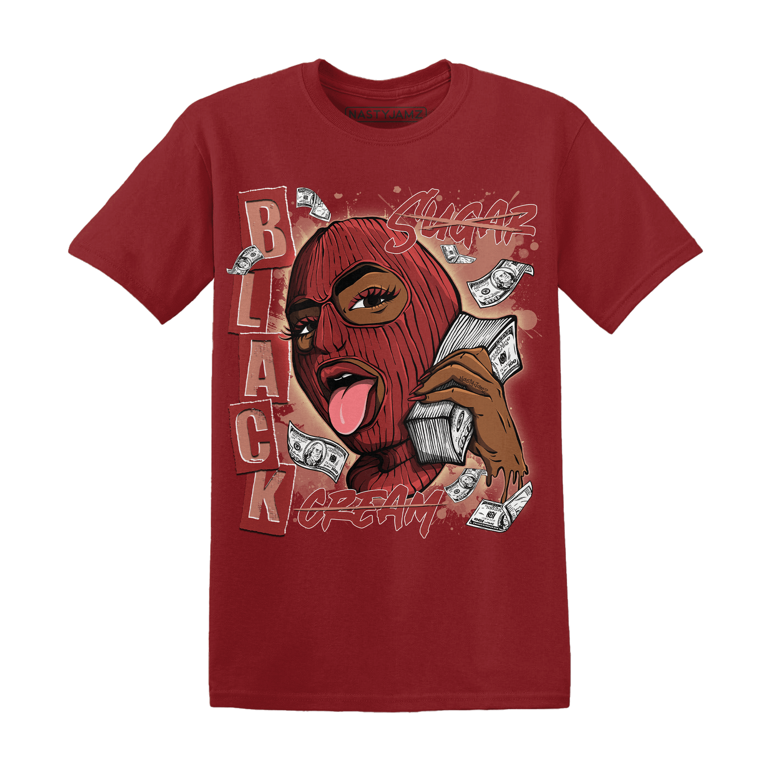 Dune Red 13s T Shirt Match No Sugar No Cream - NastyJamz