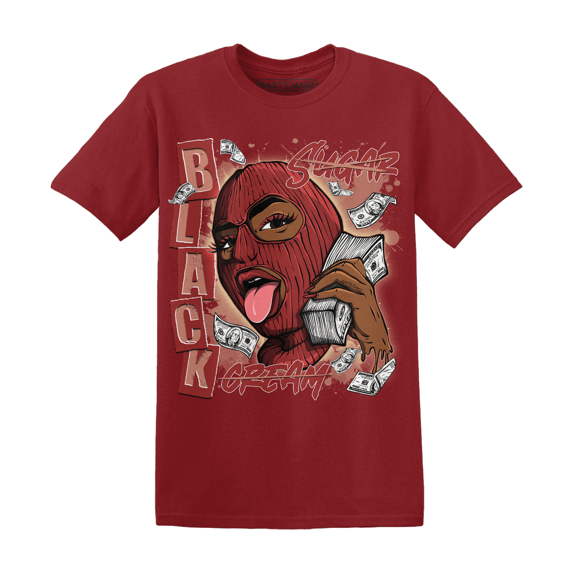 Dune Red 13s T Shirt Match No Sugar No Cream - NastyJamz