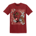 Dune Red 13s T Shirt Match No Sugar No Cream - NastyJamz