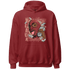 Dune Red 13s Hoodie Match No Sugar No Cream - NastyJamz