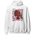 High 85 Metallic Burgundy 1s Hoodie Match No Sugar No Cream - NastyJamz