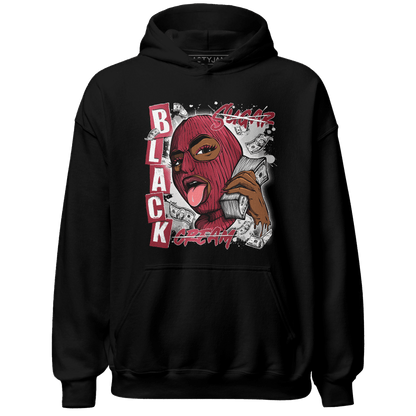 High 85 Metallic Burgundy 1s Hoodie Match No Sugar No Cream - NastyJamz