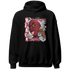 High 85 Metallic Burgundy 1s Hoodie Match No Sugar No Cream - NastyJamz