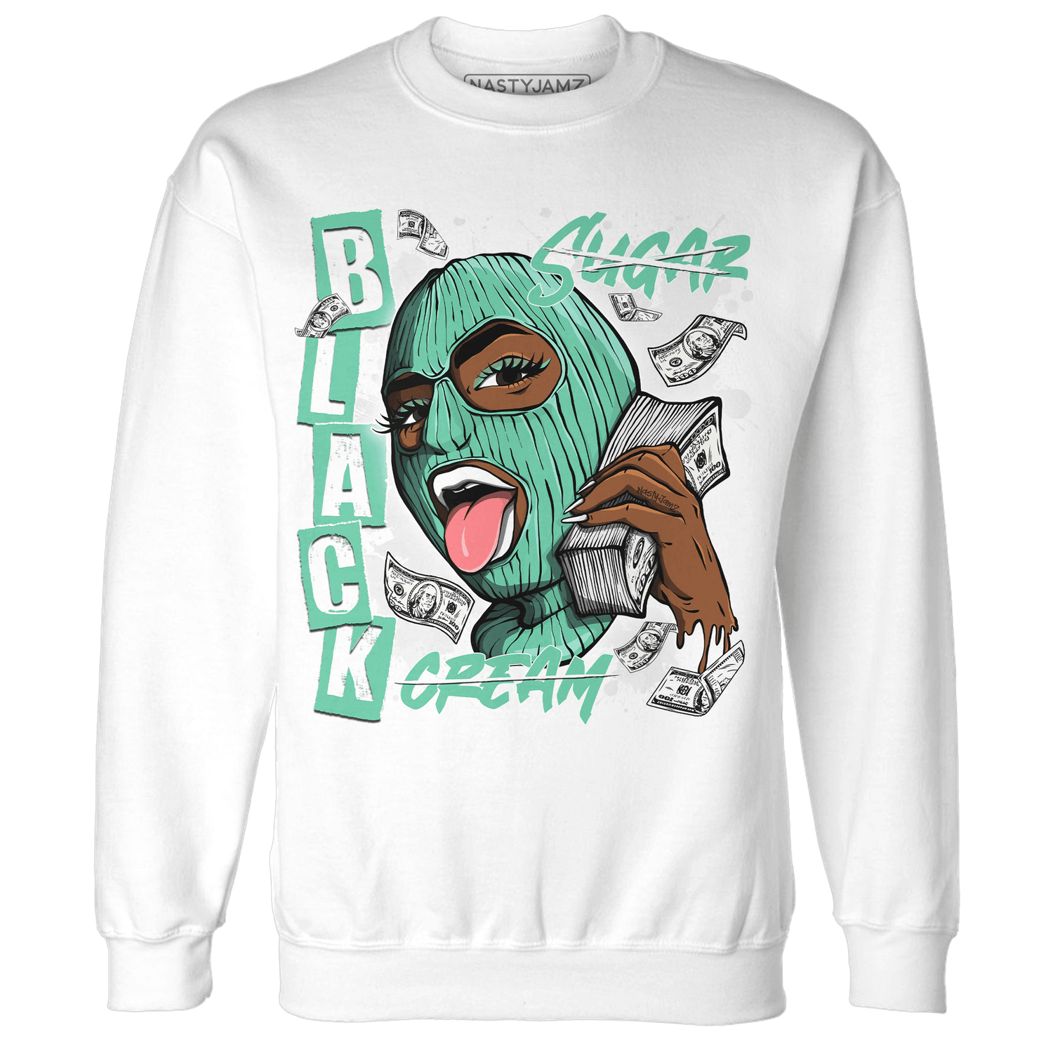 High OG Green Glow 1s Sweatshirt Match No Sugar No Cream - NastyJamz