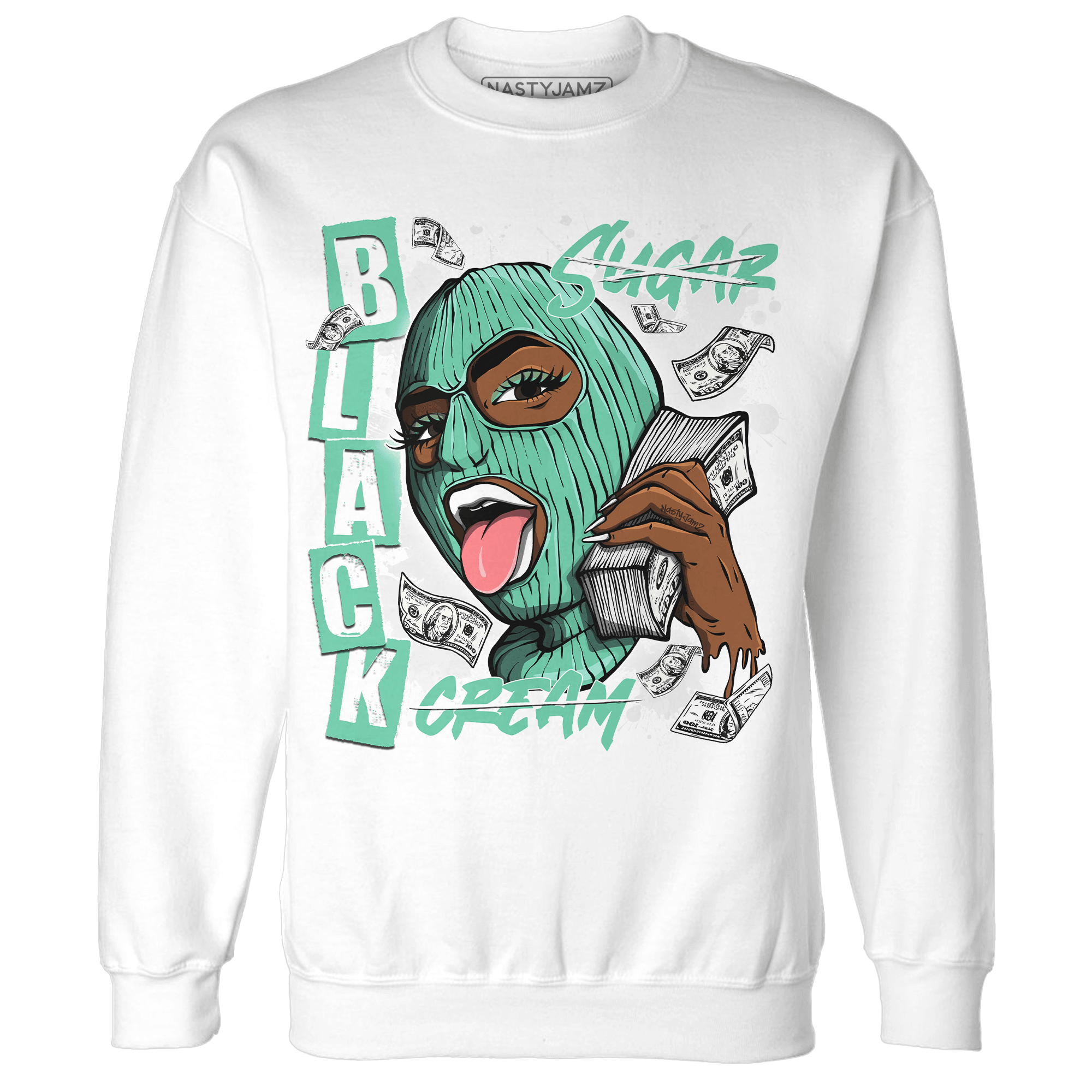 High OG Green Glow 1s Sweatshirt Match No Sugar No Cream - NastyJamz