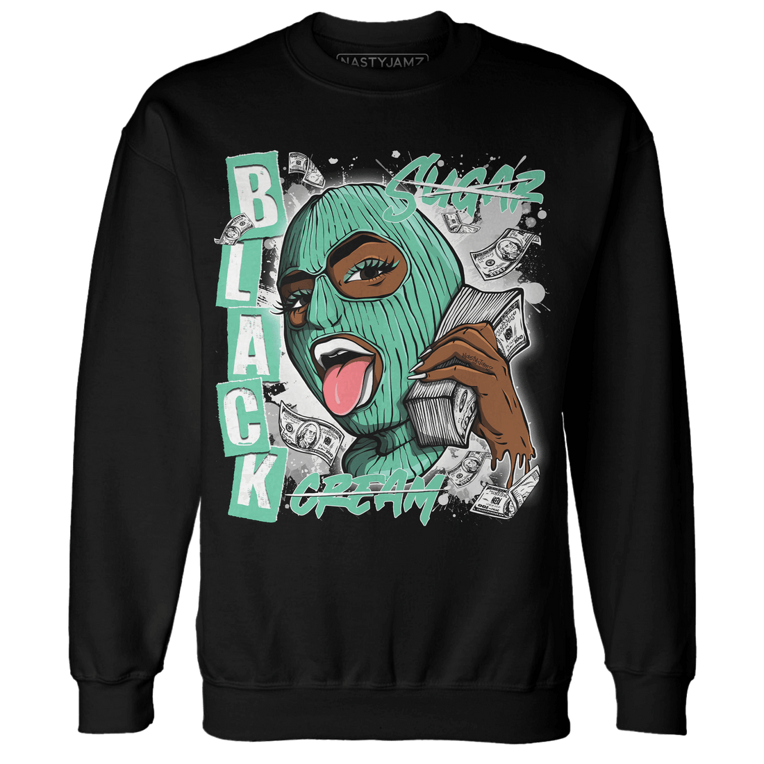 High OG Green Glow 1s Sweatshirt Match No Sugar No Cream - NastyJamz