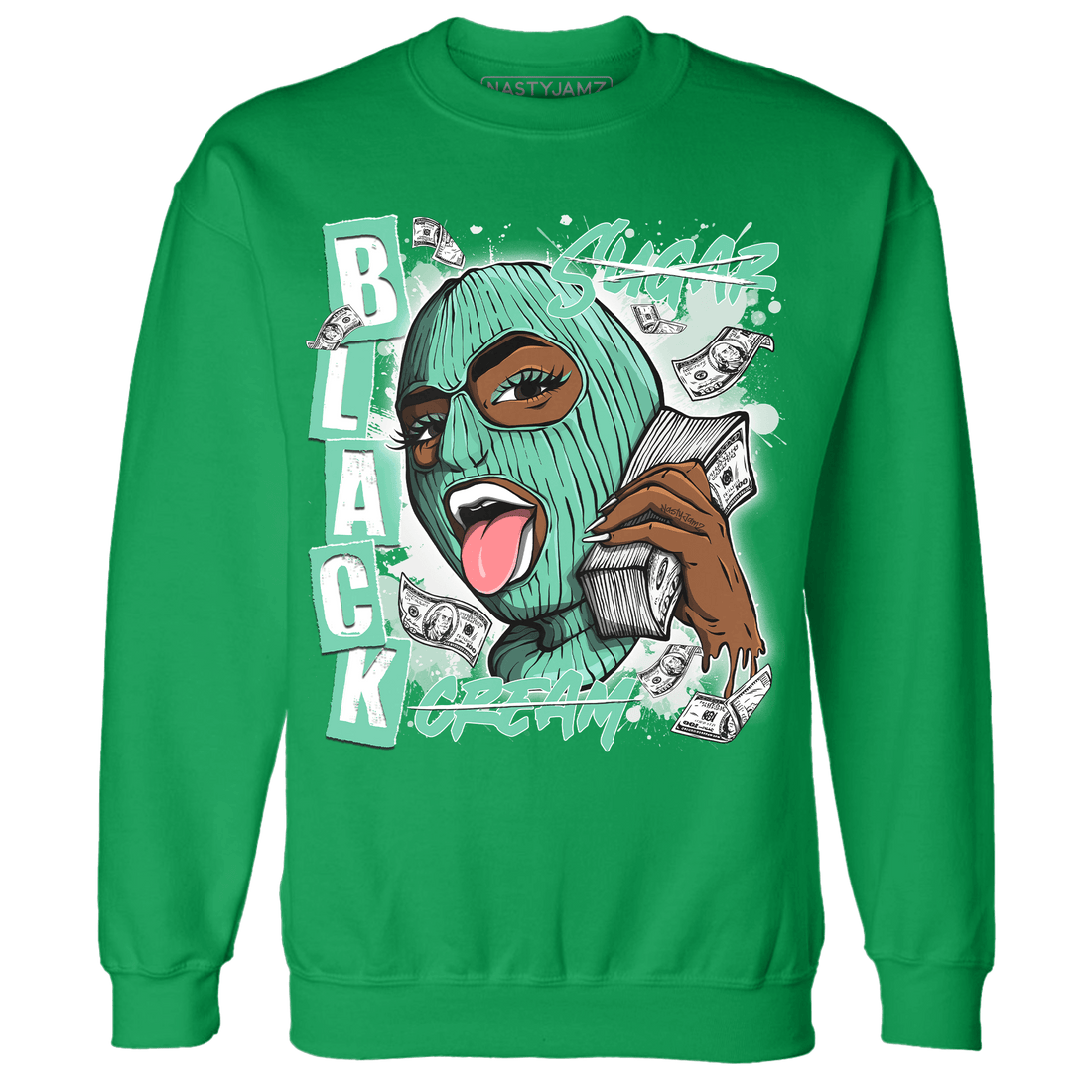 High OG Green Glow 1s Sweatshirt Match No Sugar No Cream - NastyJamz