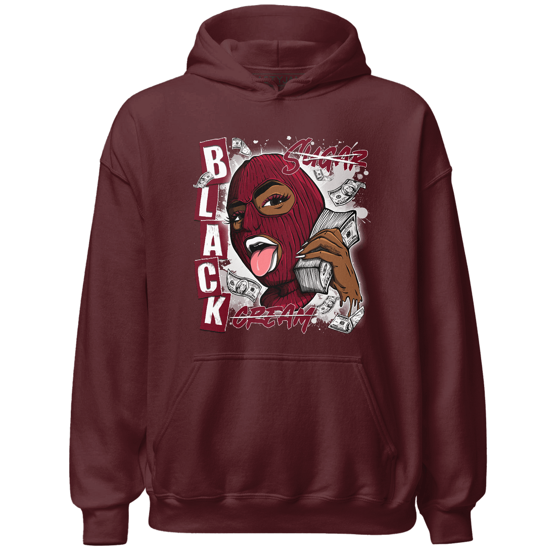 High White Team Red 1s Hoodie Match No Sugar No Cream - NastyJamz