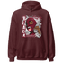 High White Team Red 1s Hoodie Match No Sugar No Cream - NastyJamz
