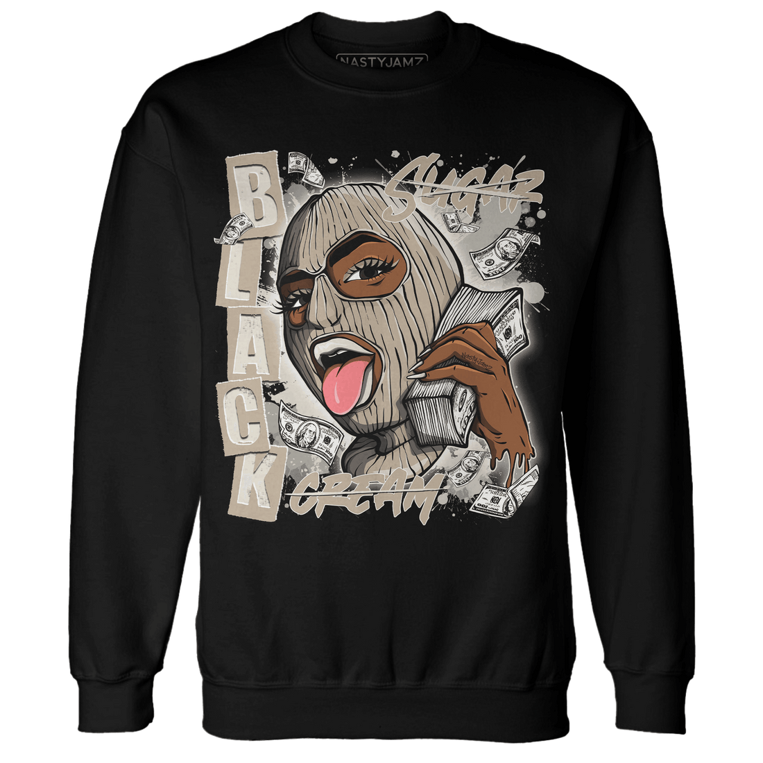 Latte 1s Sweatshirt Match No Sugar No Cream - NastyJamz