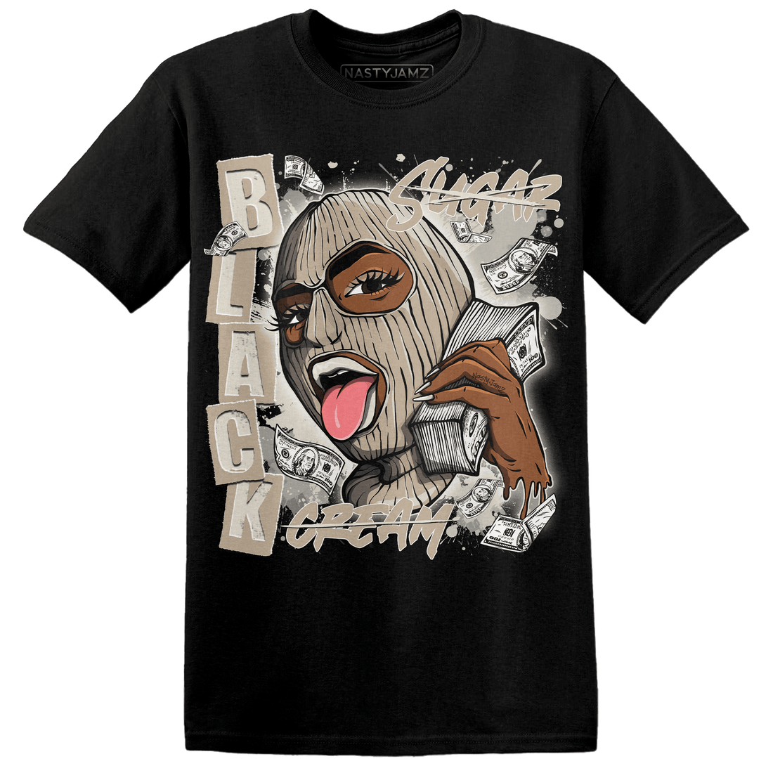 Latte 1s T Shirt Match No Sugar No Cream - NastyJamz