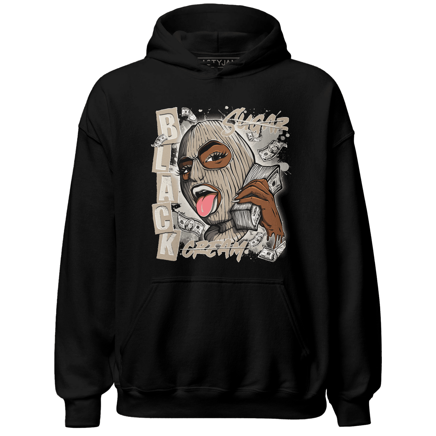 Latte 1s Hoodie Match No Sugar No Cream - NastyJamz